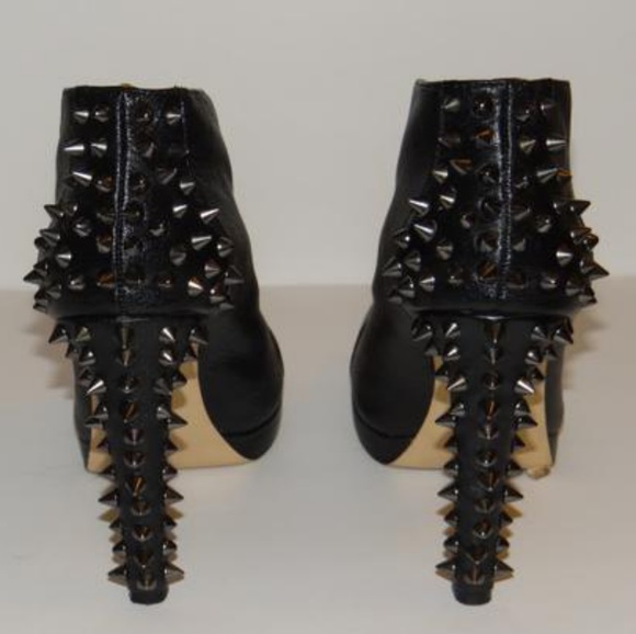 BCBGMaxAzria Shoes - BCBG Max Azria spiked studded ankle booties